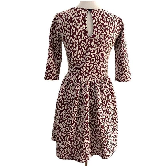 Maison Jules 3/4 Sleeve Leopard Print Dress - Picture 4 of 15